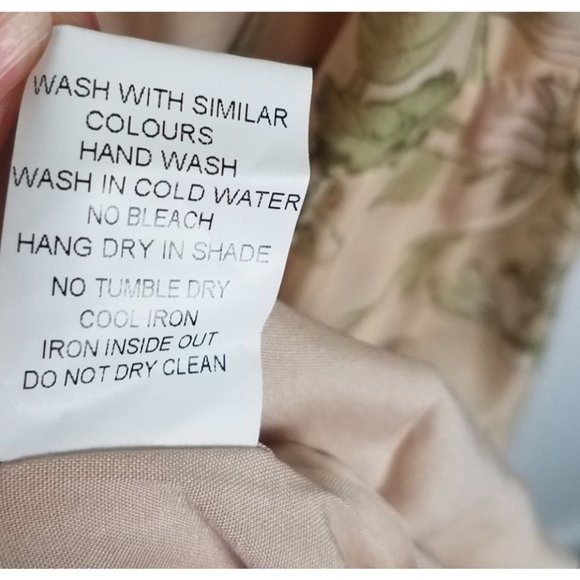 Mon Renn Women's Sz. 2 Wildflower Cut Out Tiered Chiffon Maxi Dress NWT - Picture 11 of 16